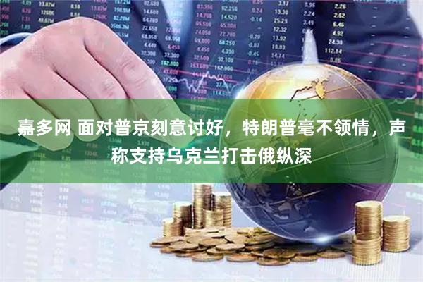 嘉多网 面对普京刻意讨好，特朗普毫不领情，声称支持乌克兰打击俄纵深